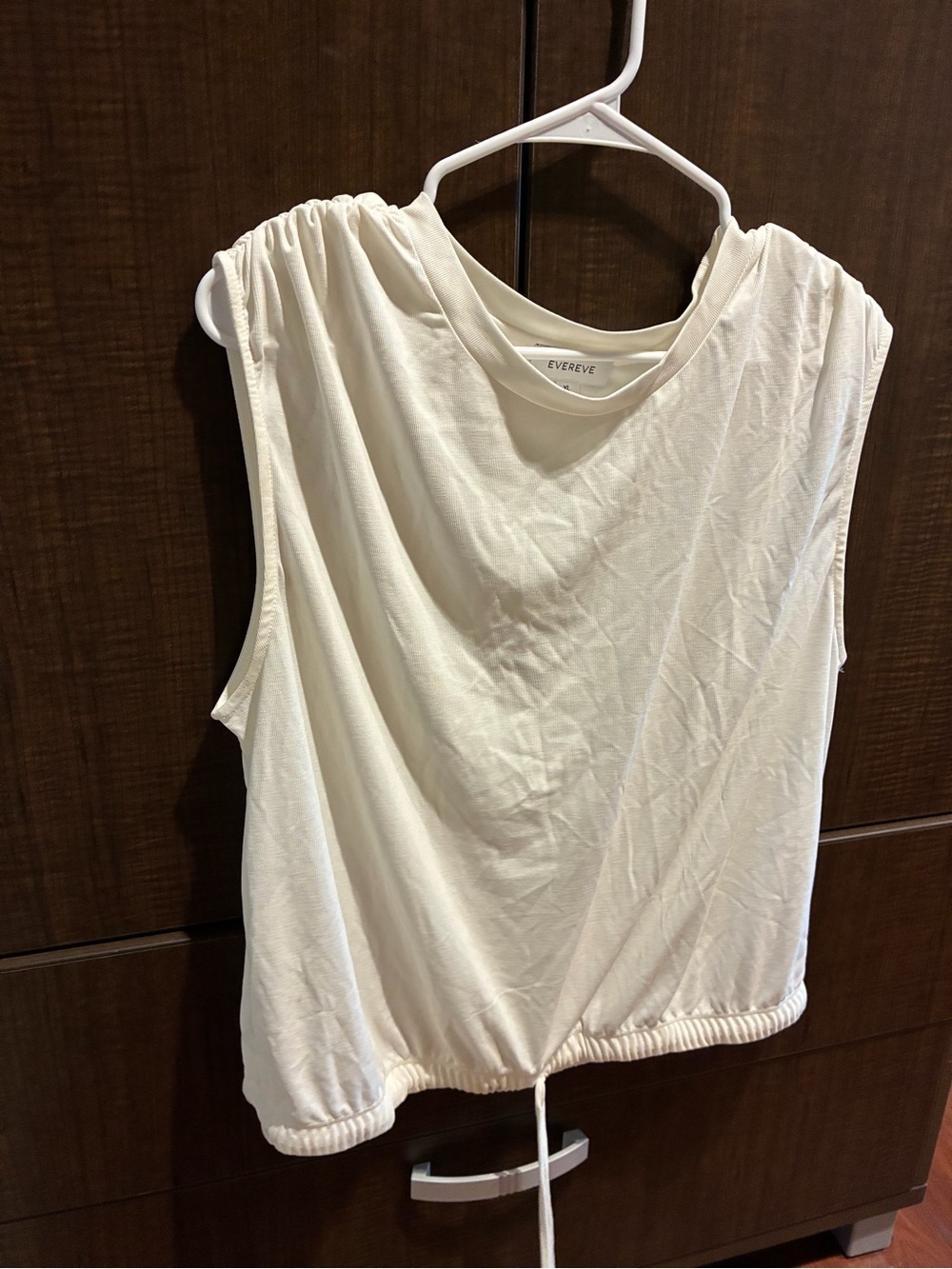 Evereve Drawstring Hem Top Size XL - Picture 5 of 8